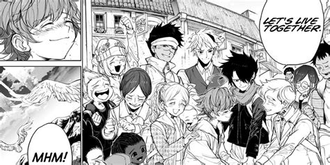 promised neverland manga ending.